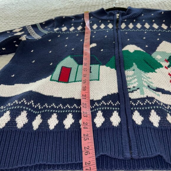 Coldwater Creek Alpine Skies Sweater Jacket size Petite XL NWT - Picture 7 of 7